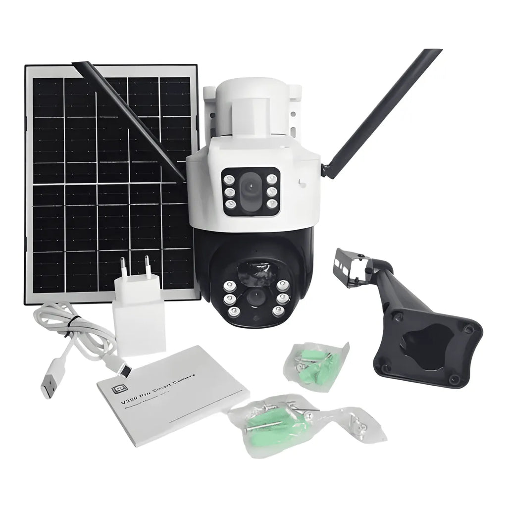 CAMARA DE SEGURIDAD SOLAR 4G CON CHIP
