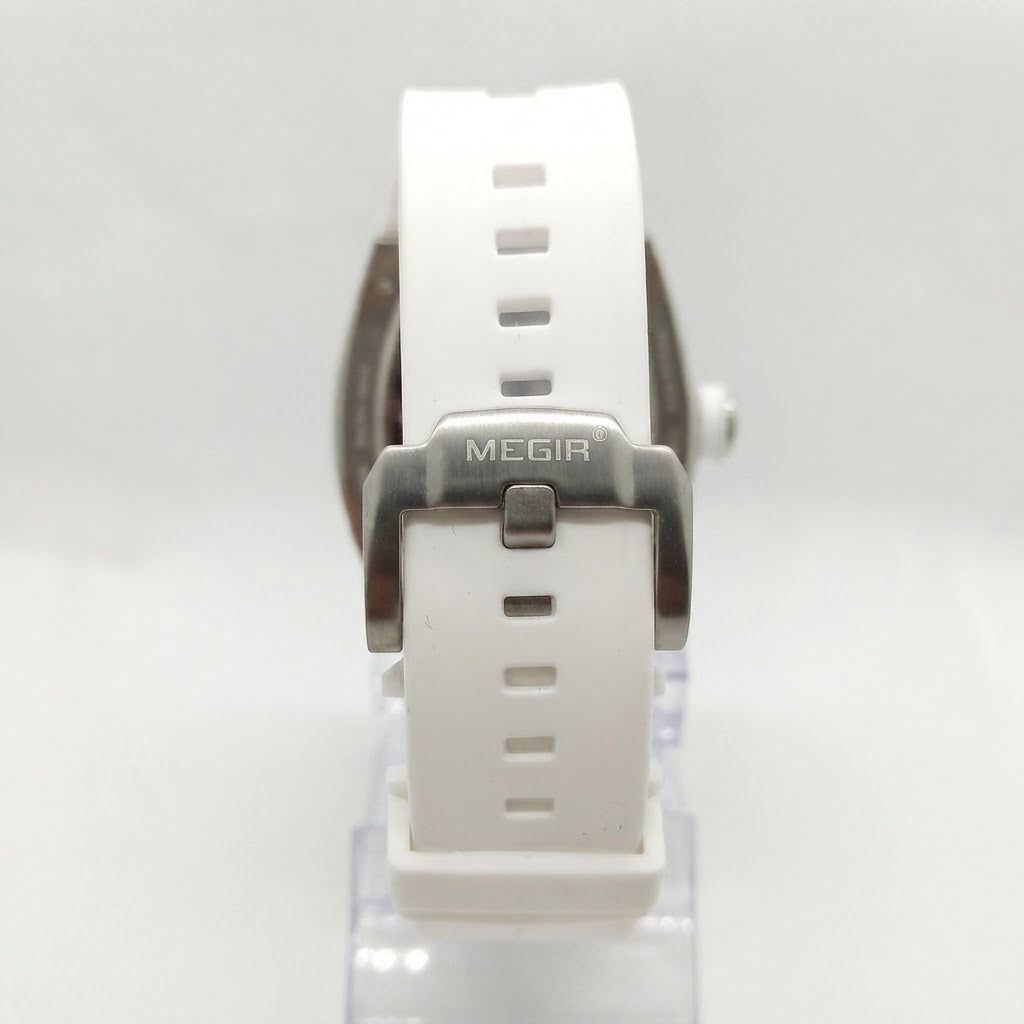 Reloj Automático Megir Transparente  Hombre2242