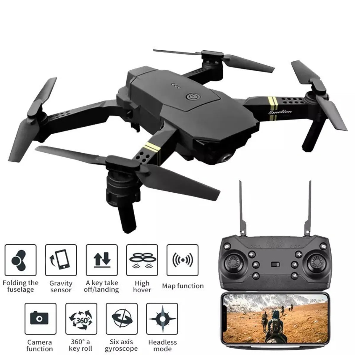 Flydrone - Dron Con Camara Full Hd 4k