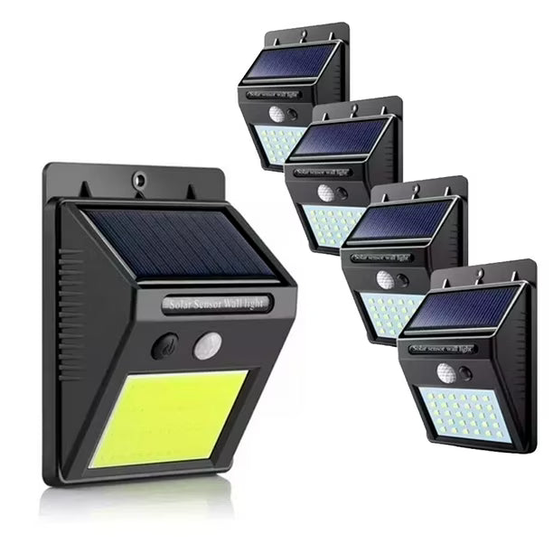 Luces LED solares para exteriores 4pack