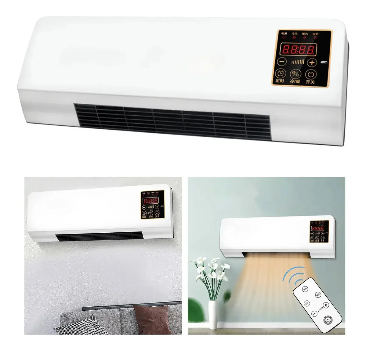 Calefactor de pared 2000W