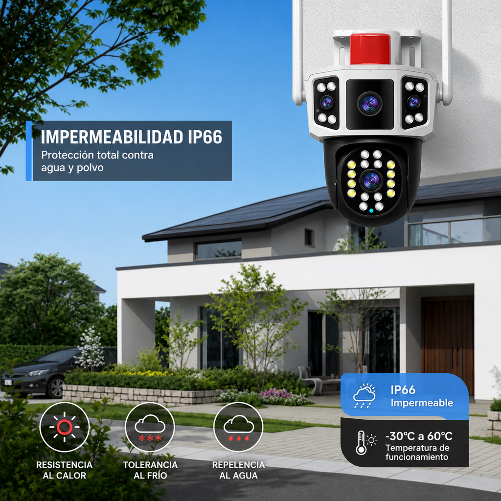 Camara De Seguridad Wifi Yoose Ip Baliza