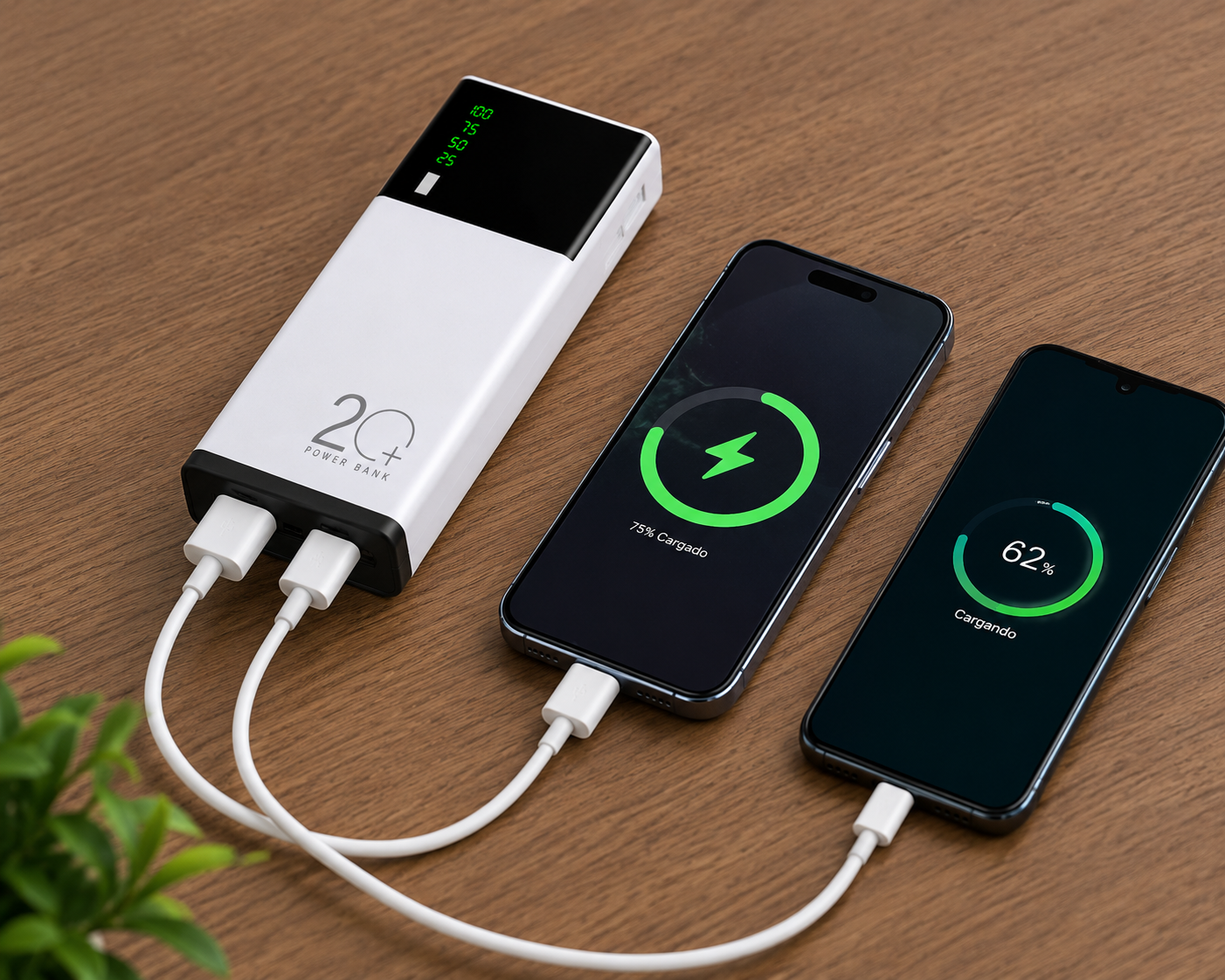 🔋 Cargador de Batería Portátil Eléctrico Solar