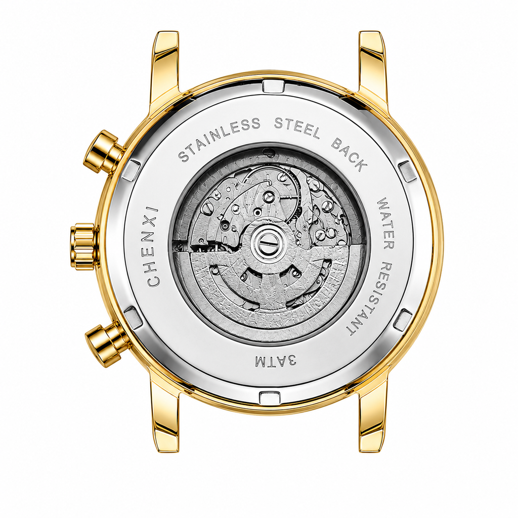 DISEÑO CLÁSICO YRELOJ ELEGANTE CHENX SOFISTICADO