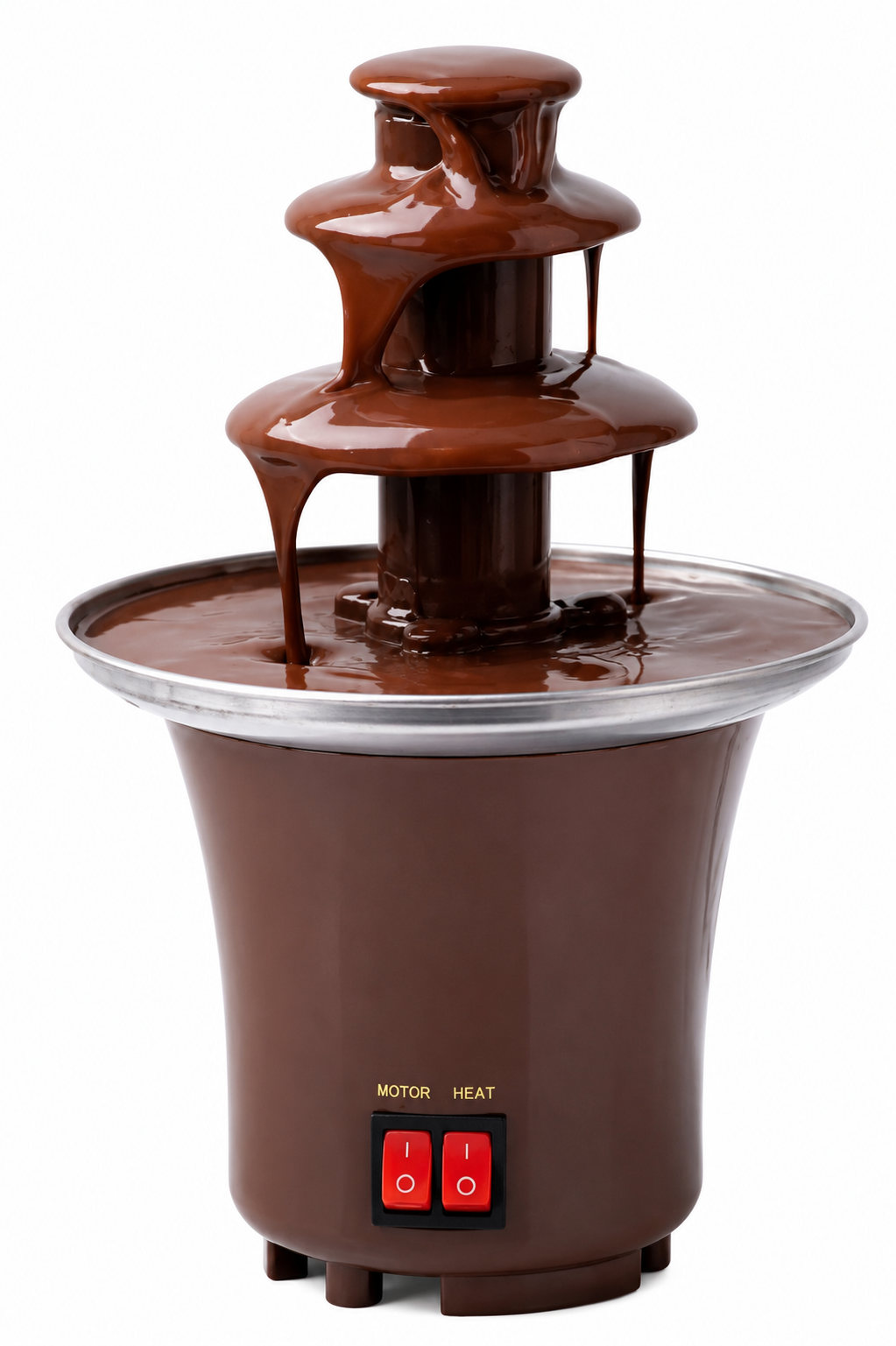 Máquina de Fondue chocolate Eléctrica 3 Capas