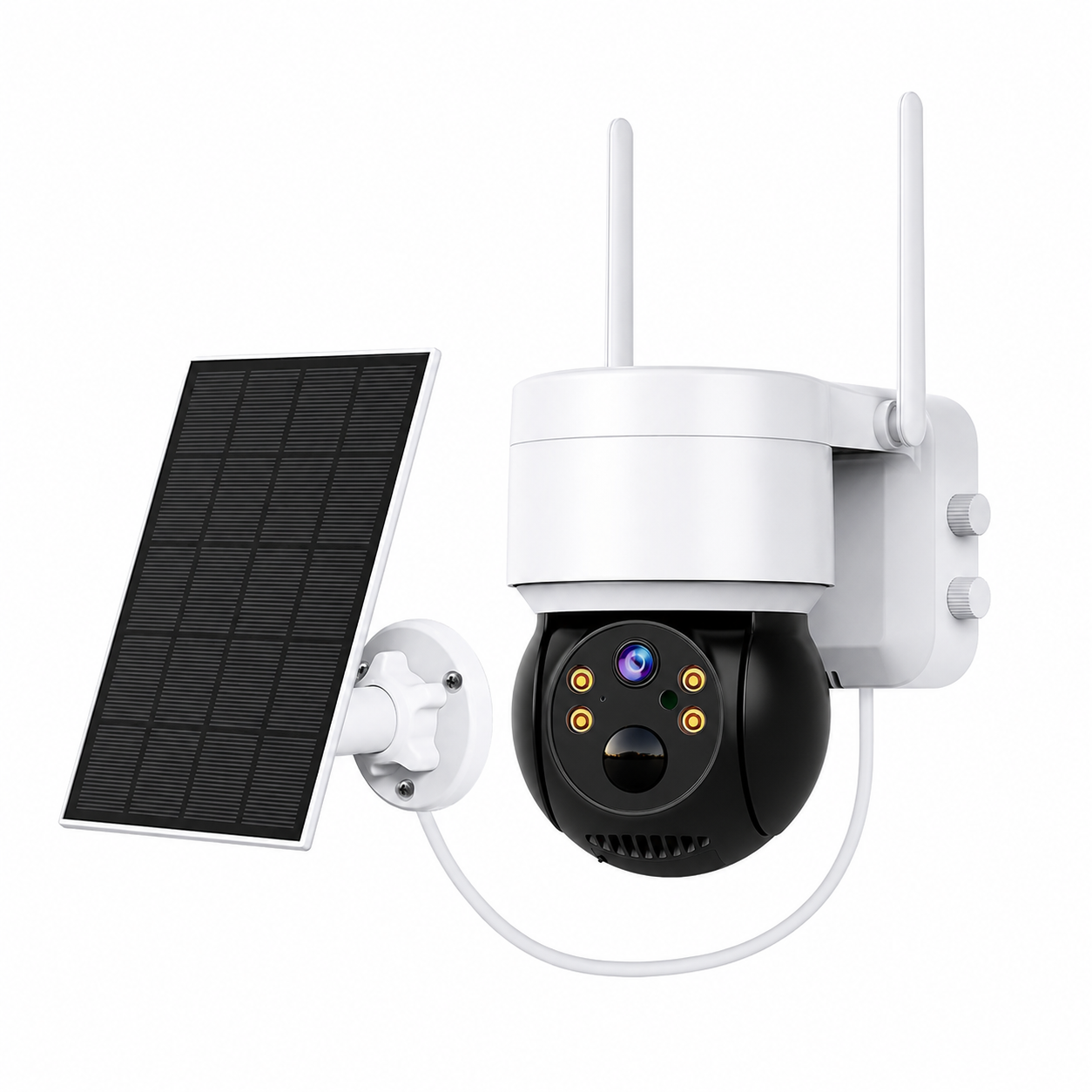 Camara Vigilancia Ip Solar Led Wifi