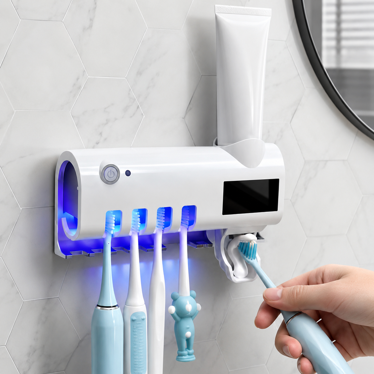Desinfectante De Dientes Uv Inteligente