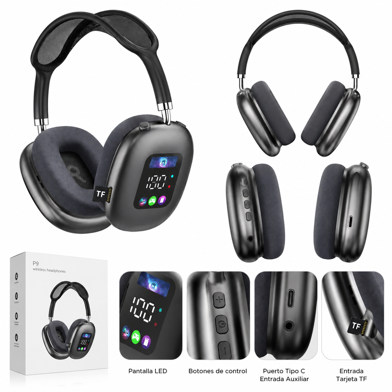 M - Audífonos Inteligentes  Wireless Tou