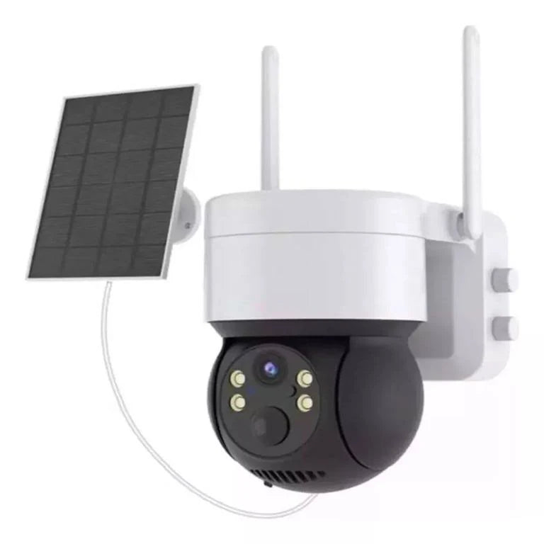 Camara Vigilancia Ip Solar Led Wifi