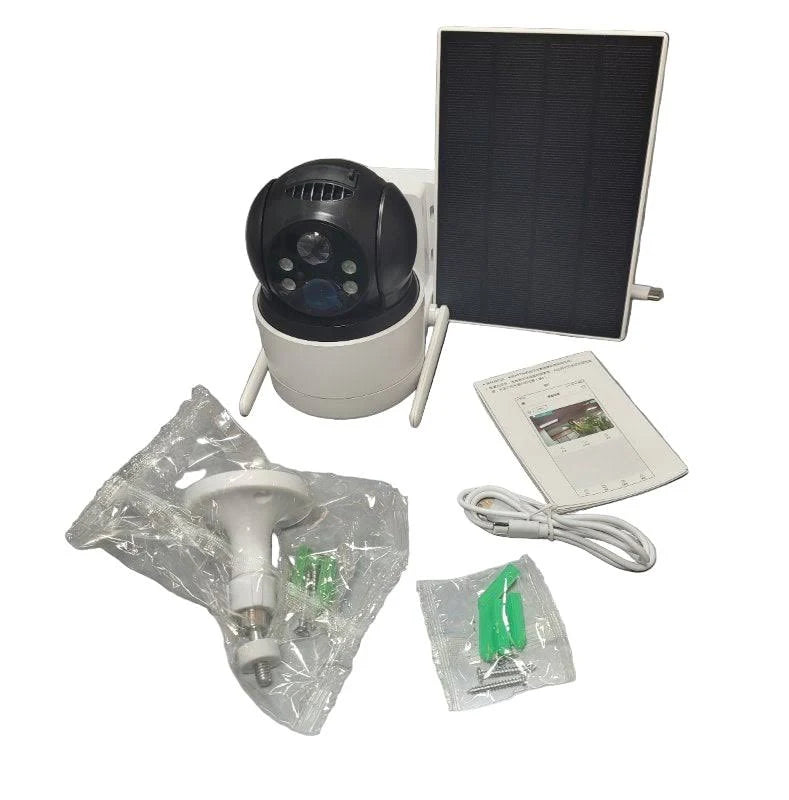 Camara Vigilancia Ip Solar Led Wifi