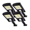pack de 4 foco solar con sensor