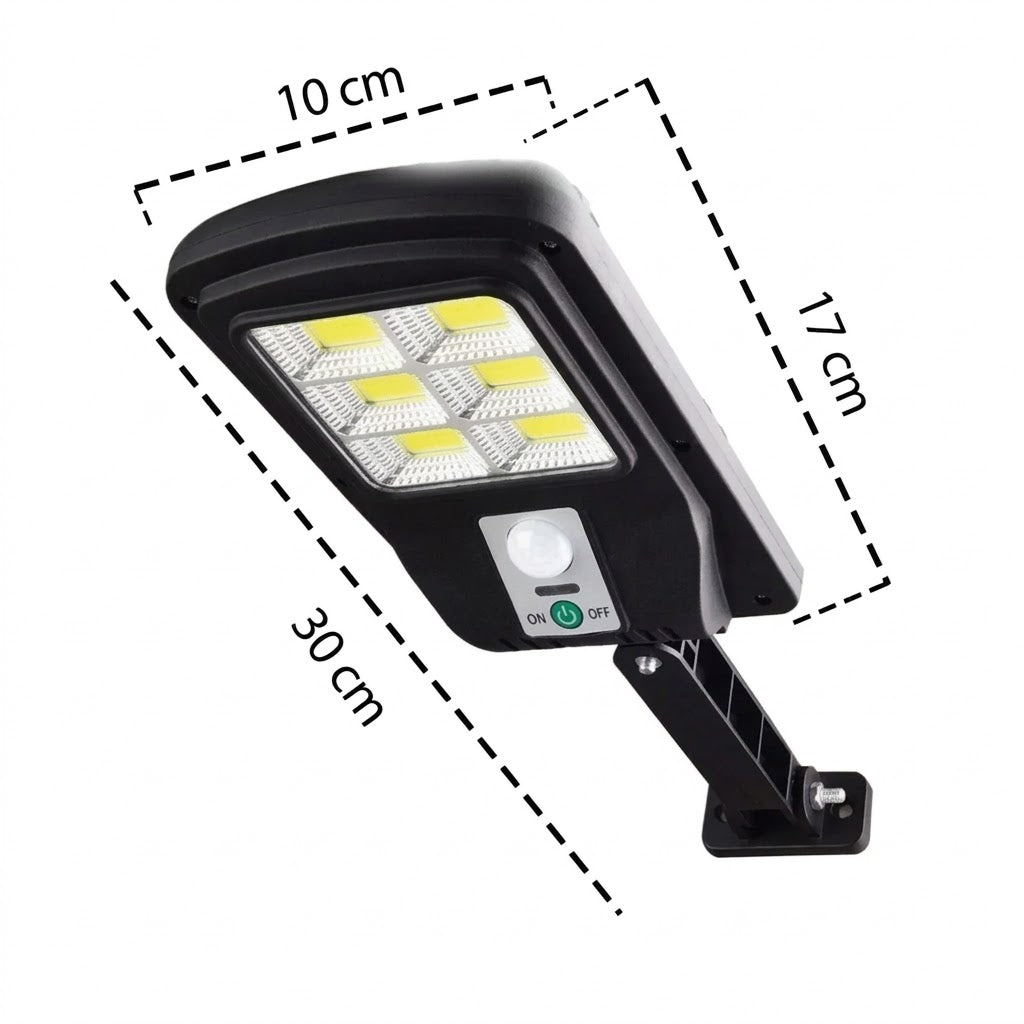 pack de 4 foco solar con sensor