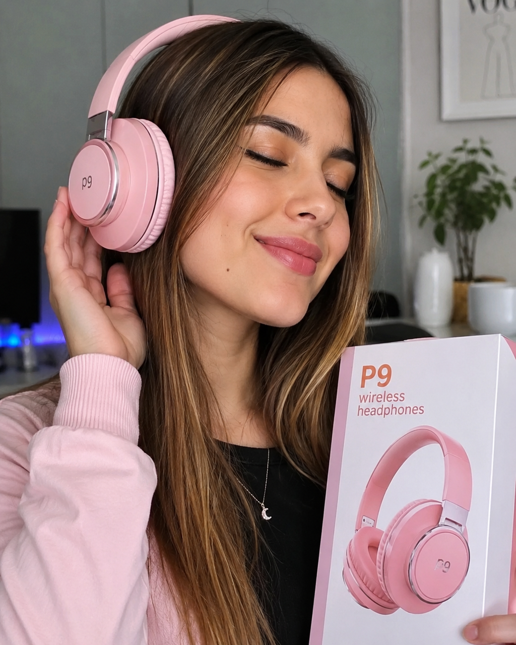 G - Auriculares Bluetooth ergonómicos P9