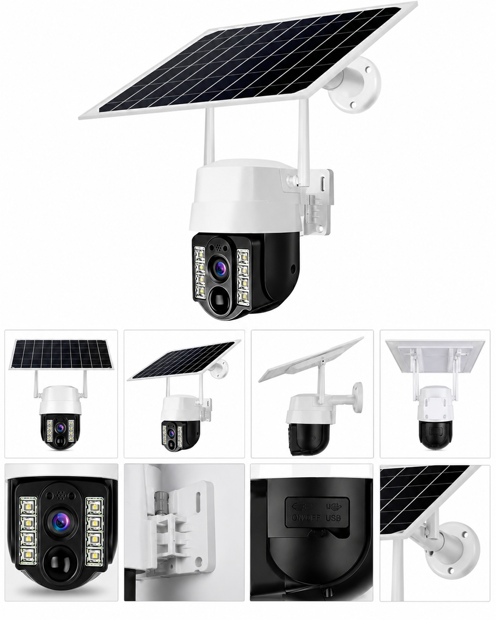 Camara Solar WiFi 2K Nocturna