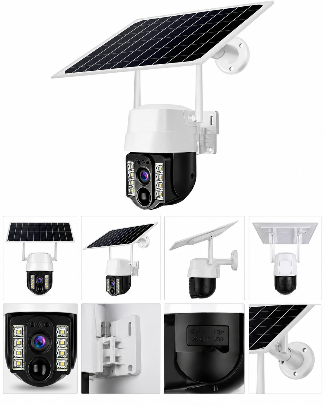 Camara Solar WiFi 2K Nocturna