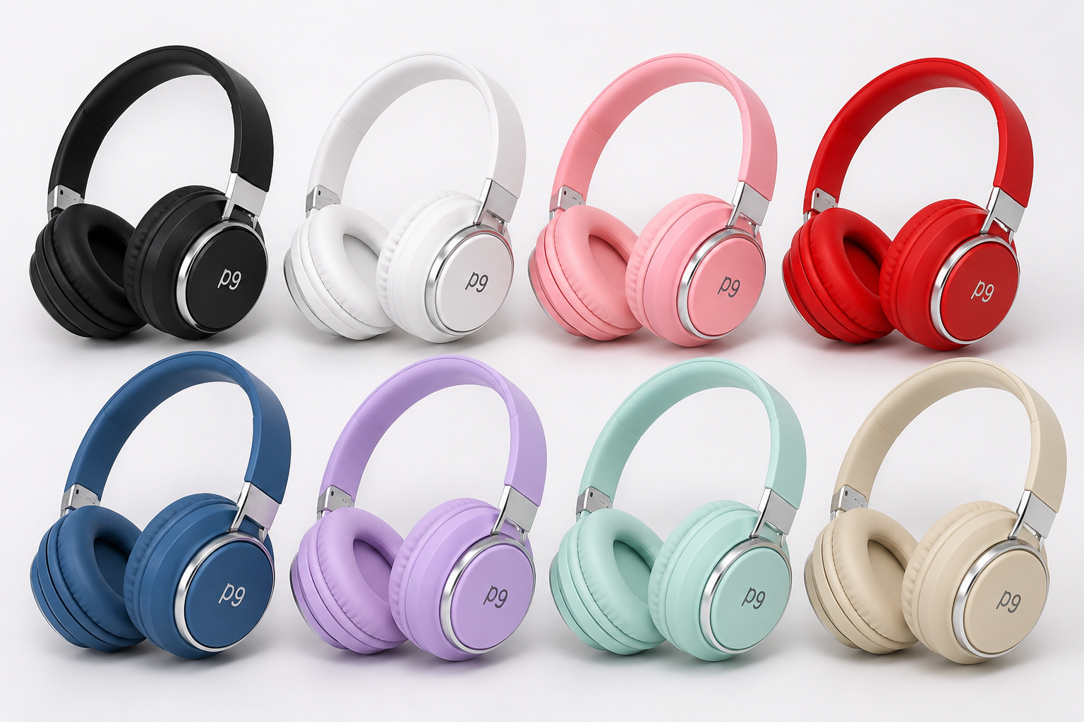 G - Auriculares Bluetooth ergonómicos P9