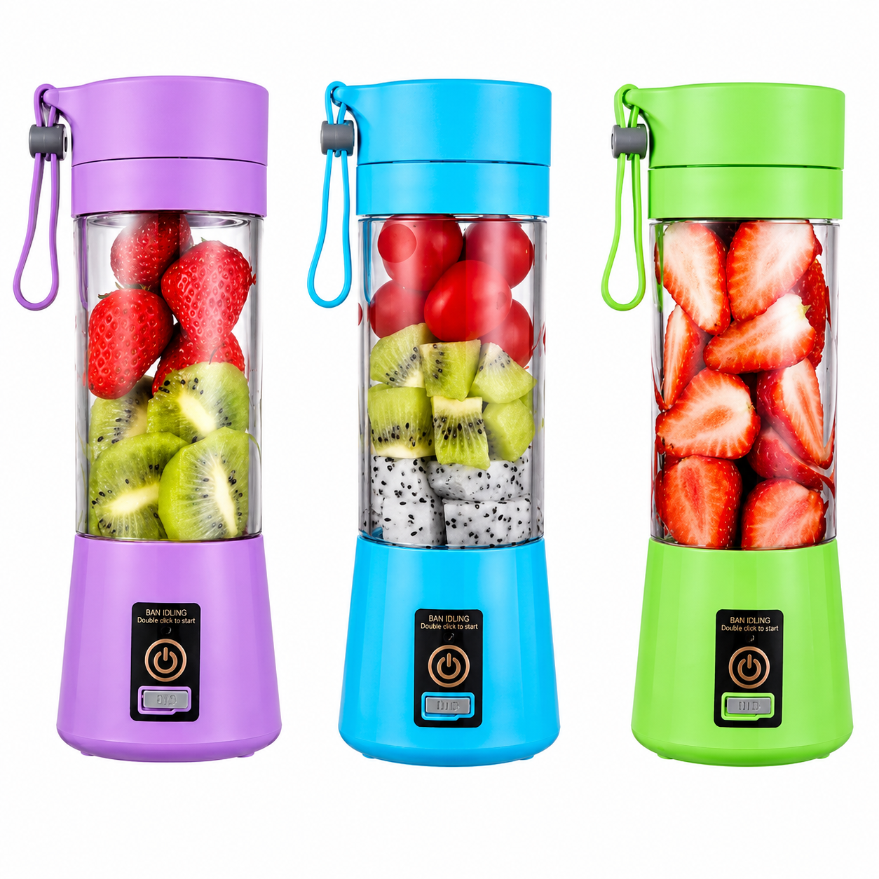 Licuadora Procesadora Portatil Usb Jugos