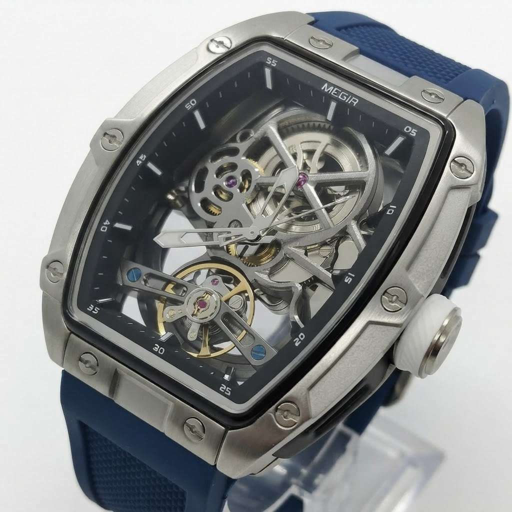 reloj megir 2242 AZUL OSCURO