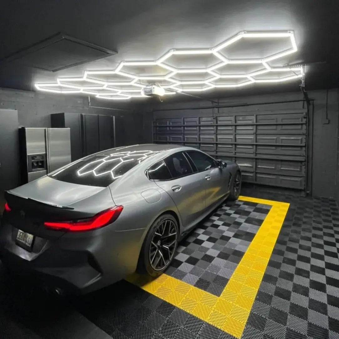 Lampara hexagonal x14