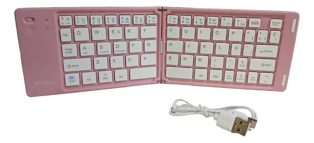 Teclado Bluetooth Plegable inalámbrico