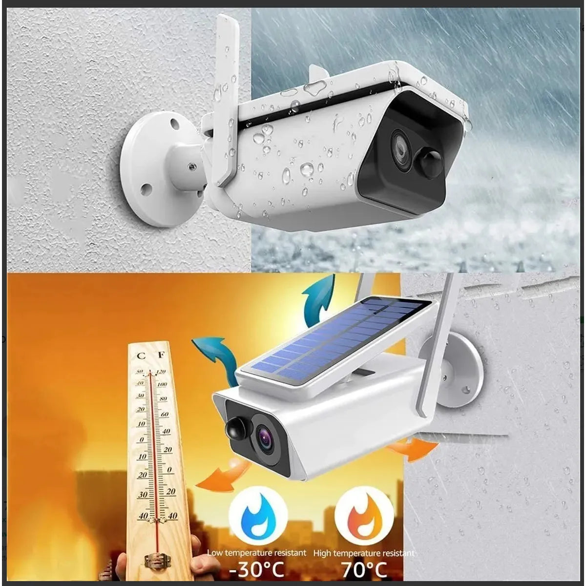 CAMARA IP SOLAR DE EXTERIOR WIFI