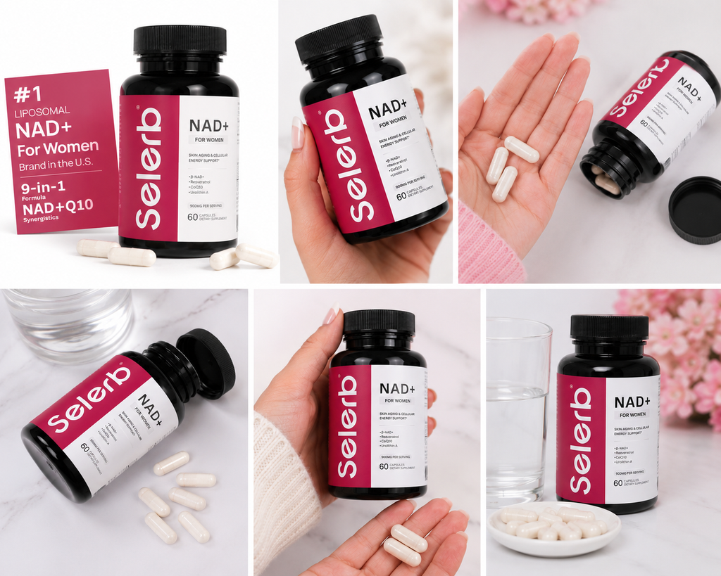 SELERB NAD+ FOR WOMAN 60 CAP