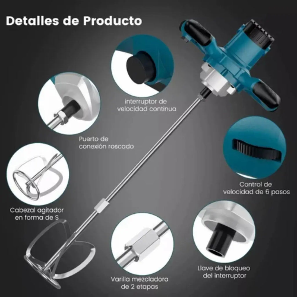 MEZCLADOR DE CEMENTO Y PINTURA ELECTRICO