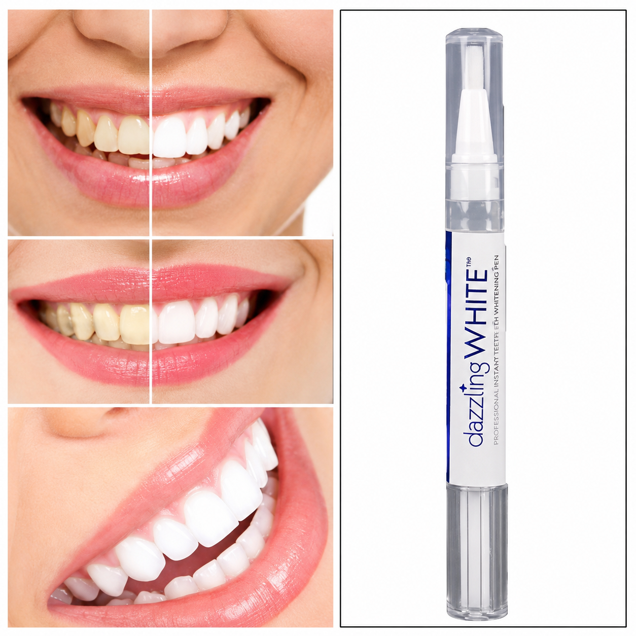 Dazzling Blanqueador dental  pack x2