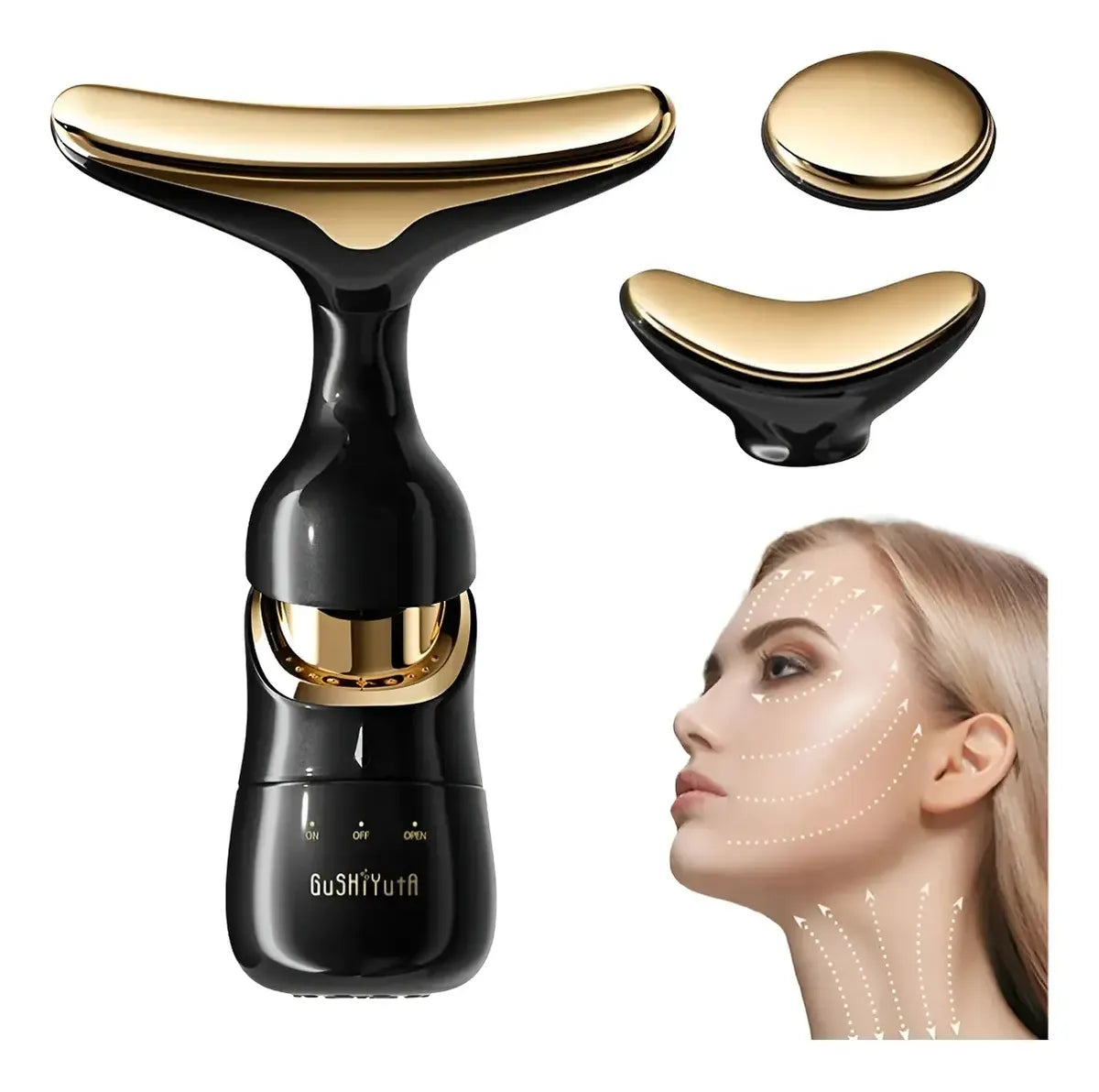 Masajeador Facial 3 En 1