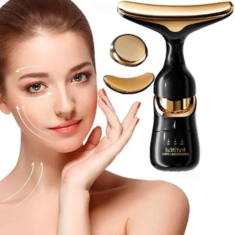 Masajeador Facial 3 En 1