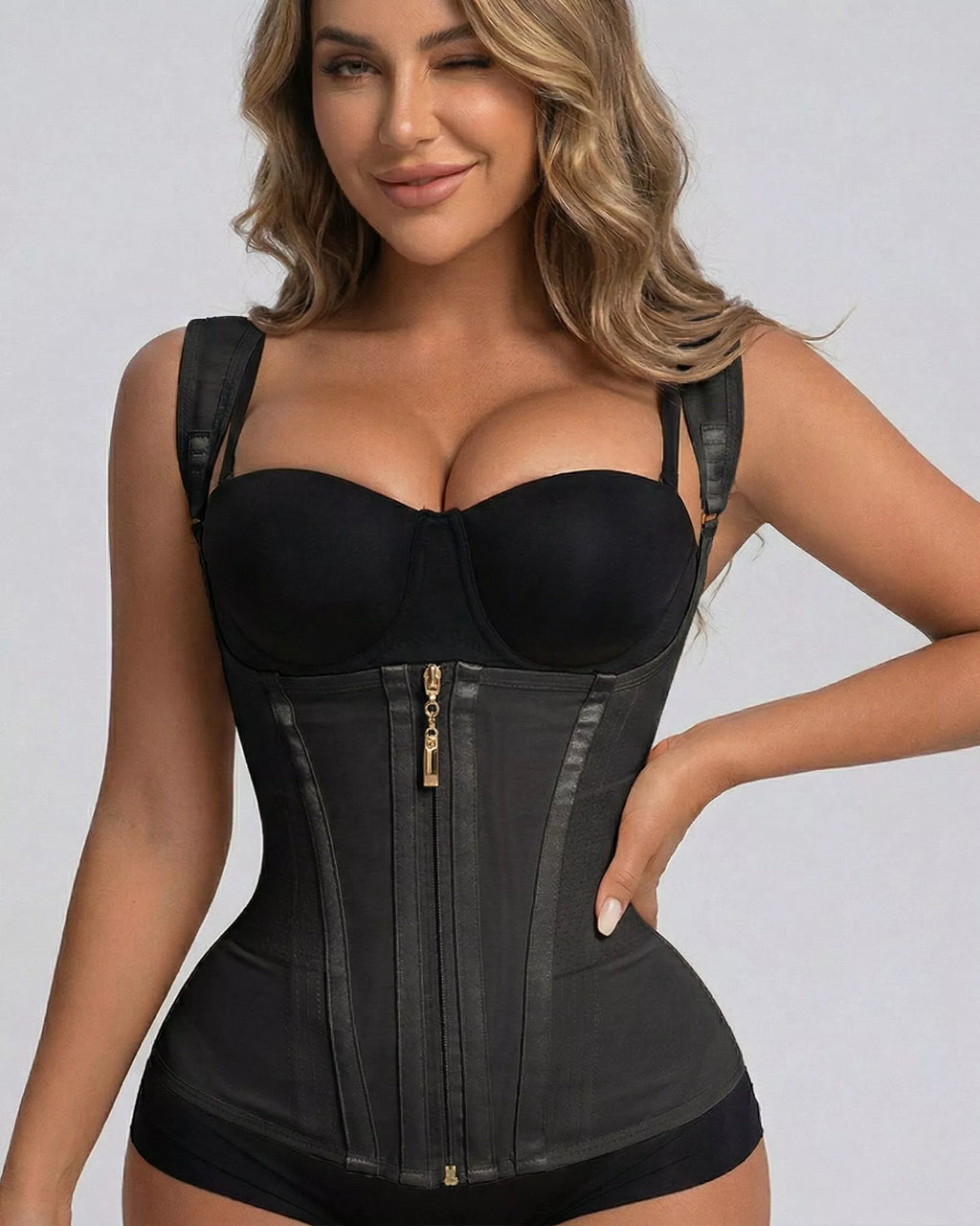Chaleco Faja Modeladora color negro