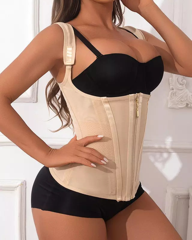 Chaleco Faja Modeladora color piel