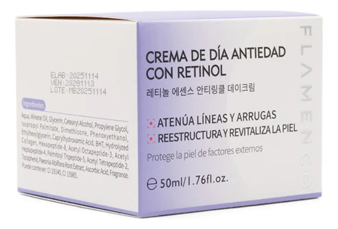 CREMA DE NOCHE ANTIEDAD CON RETINOL