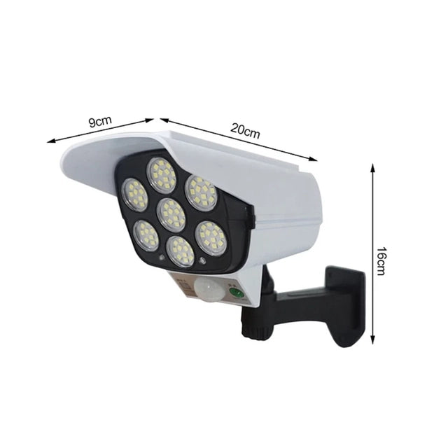 X - Camara Solar - Con sensor de Movimie