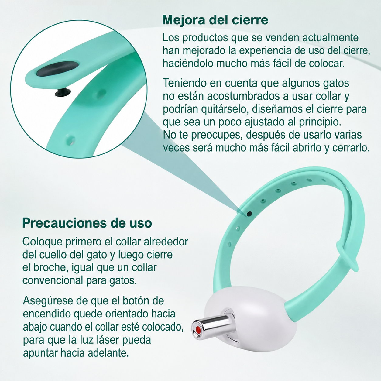 Collar Láser Automático Para Gatos Jugue