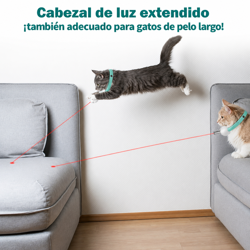 Collar Láser Automático Para Gatos Jugue