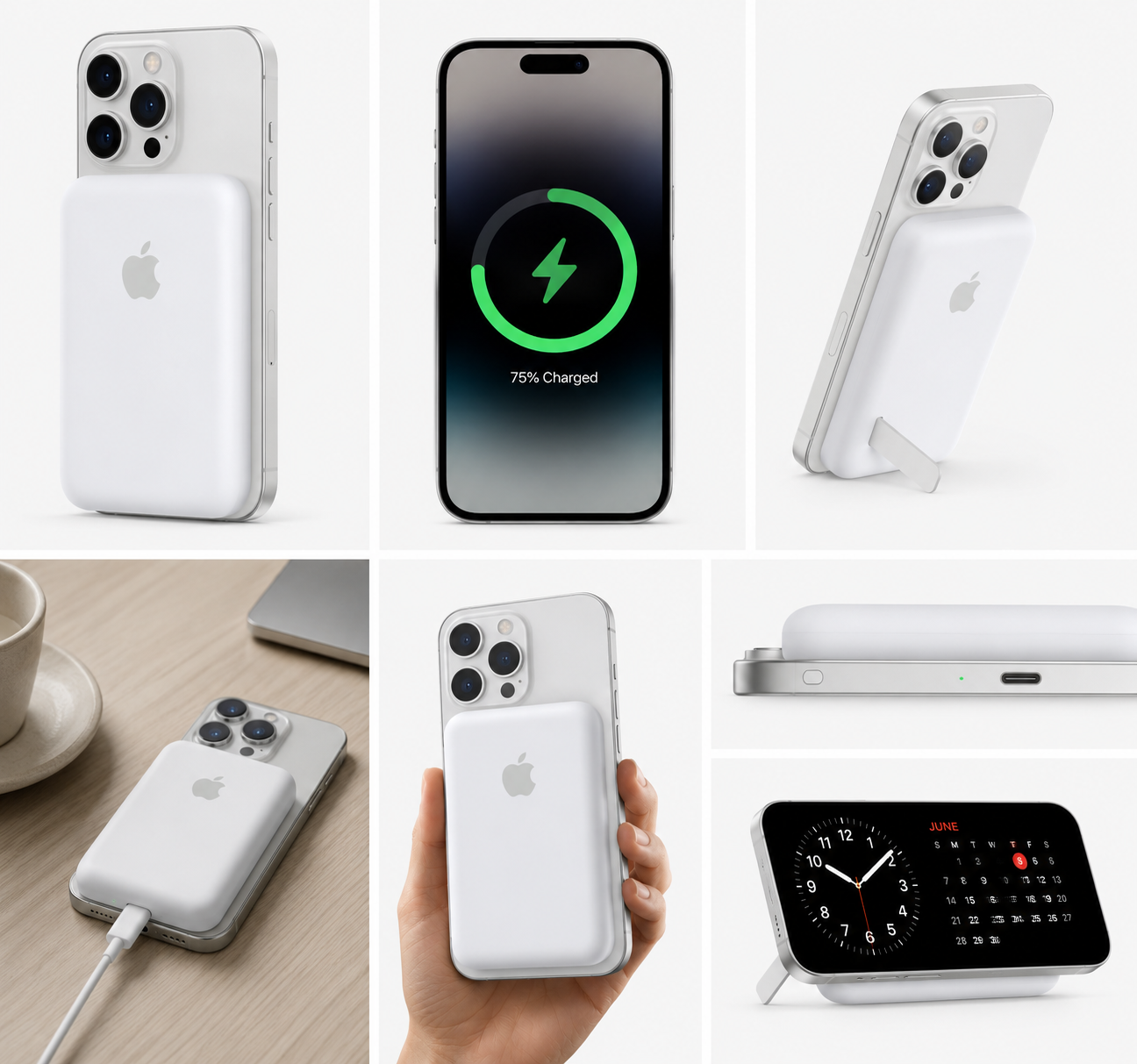Batería Externa Magnética para iPhone