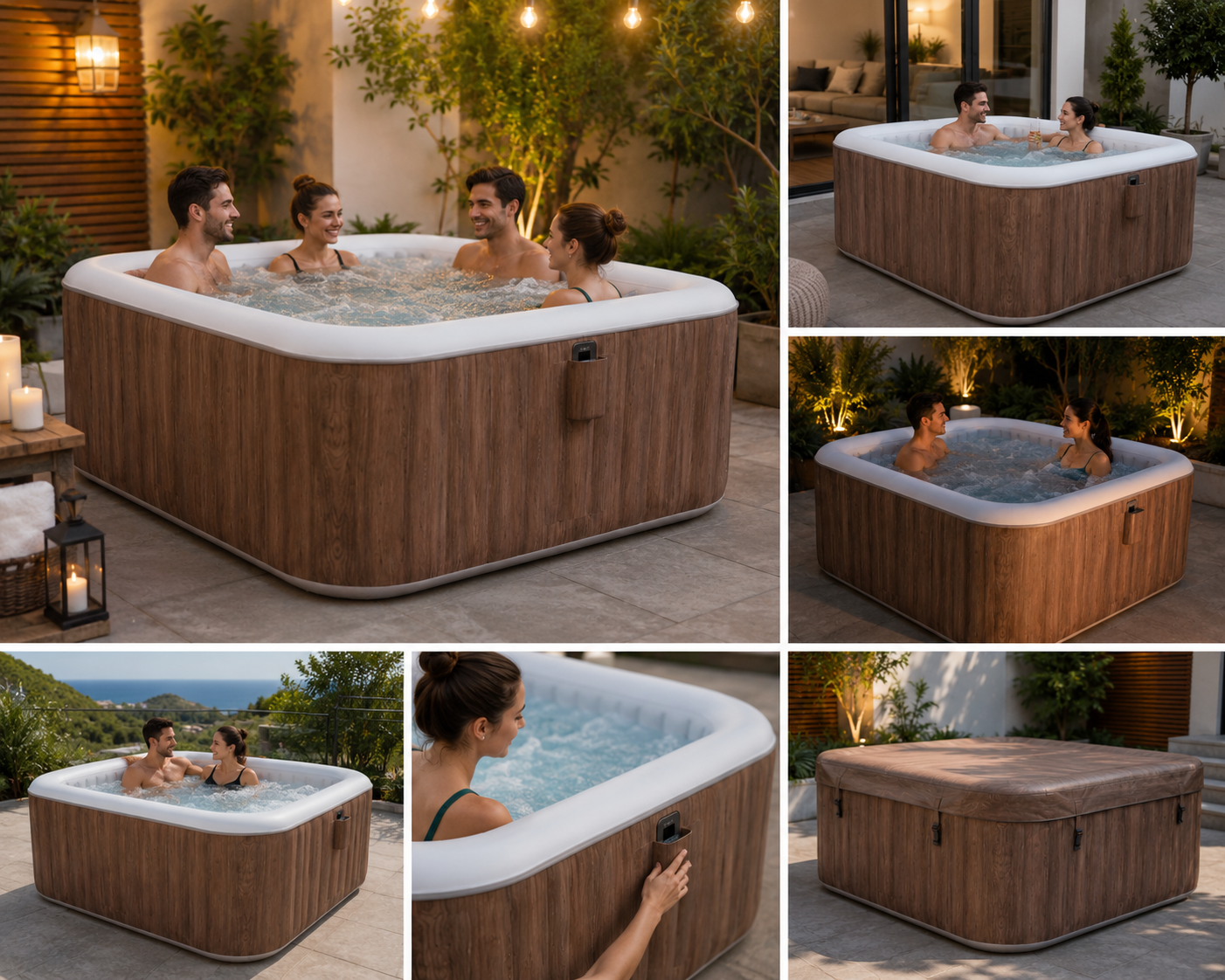 Jacuzzi Hidromasaje  Inflable Spa