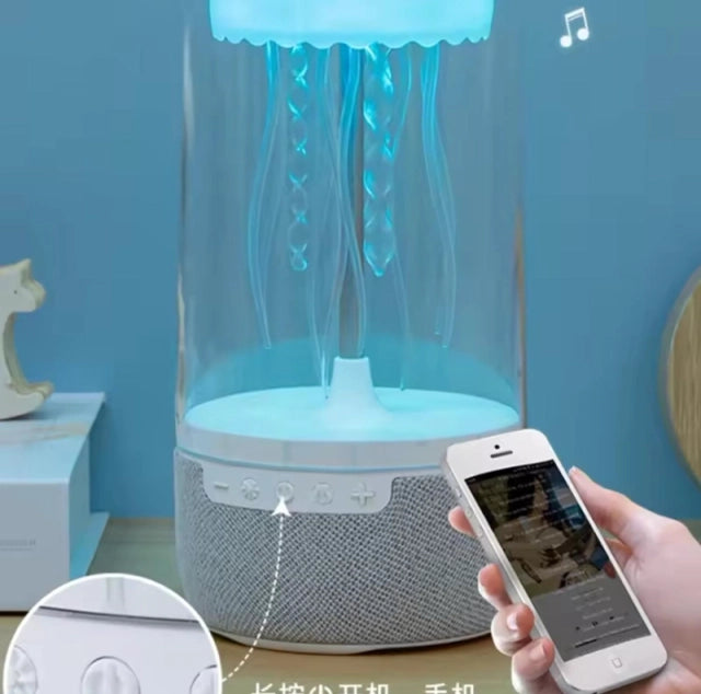 LAMPARA PARLANTE BLUETOOTH DISEÑO MEDUSA