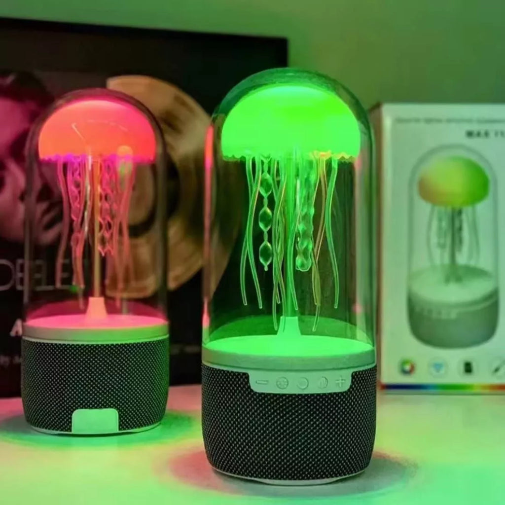 LAMPARA PARLANTE BLUETOOTH DISEÑO MEDUSA