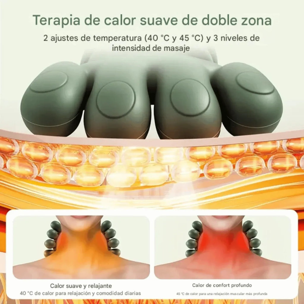 Masajeador Eléctrico Dedos 4D Portátil