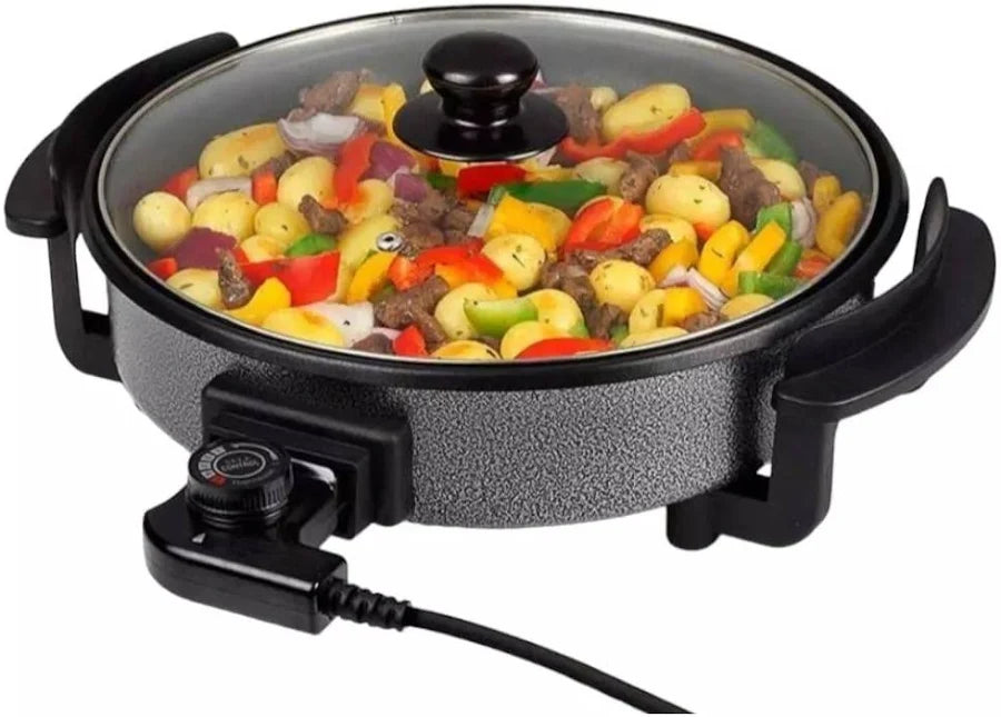 Horno Sartén Pizzero Eléctrico Multiuso