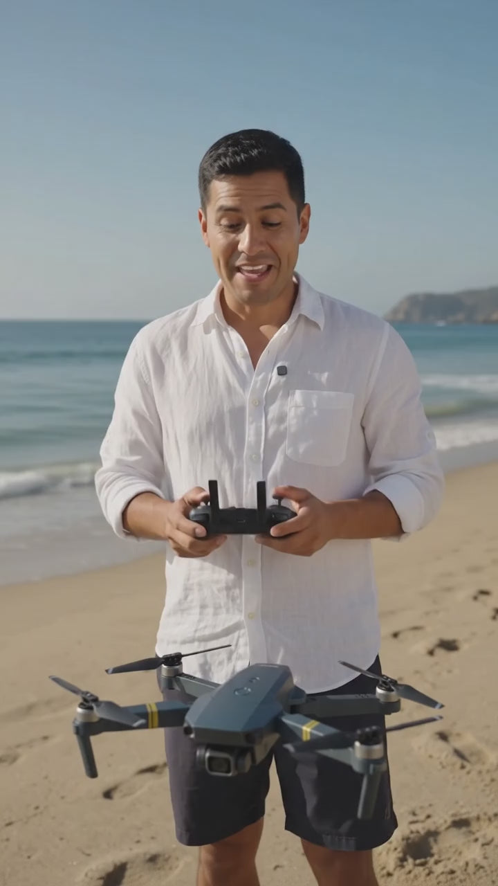 Dron Plegable Con Camara Wifi Hd Fpv