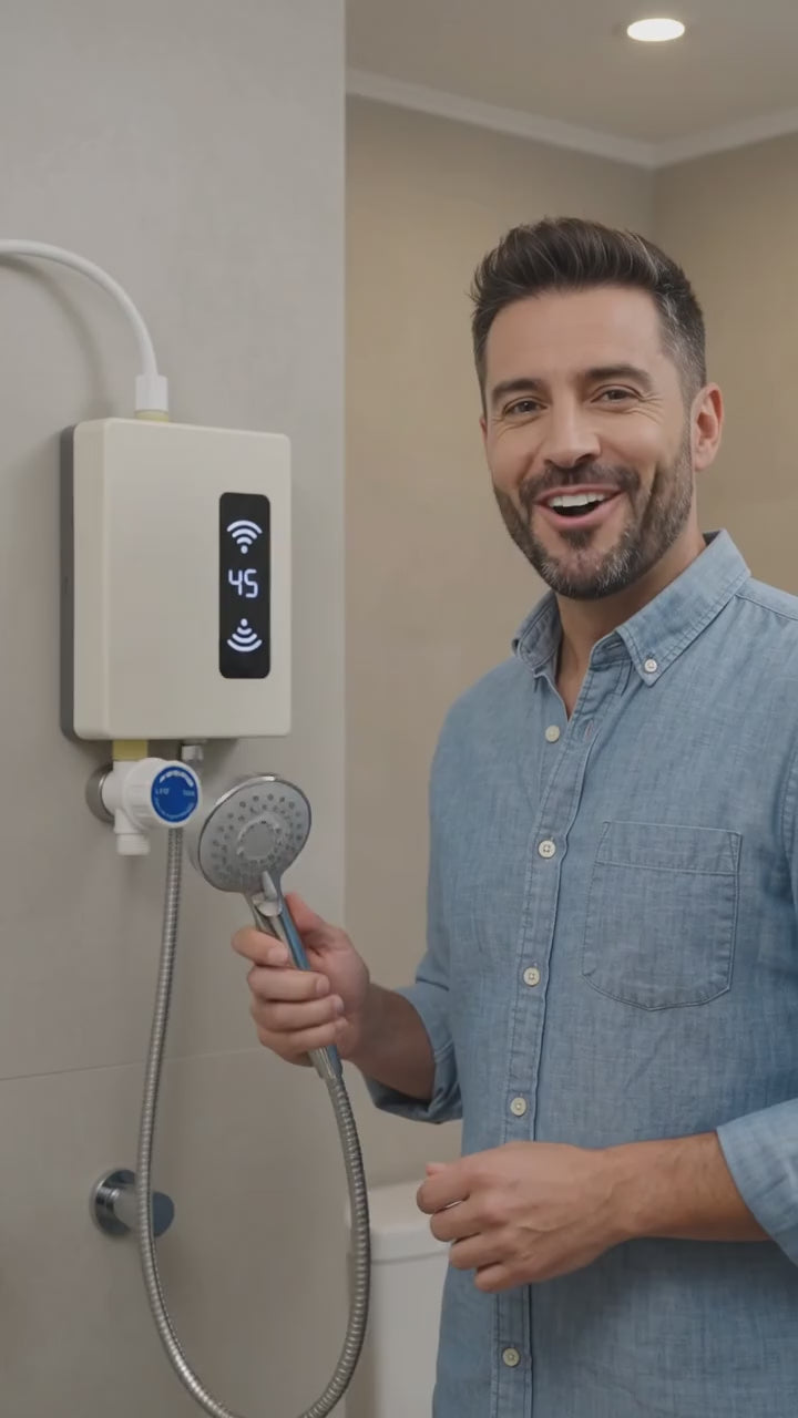 Calentador De Ducha Eléctrico LCD
