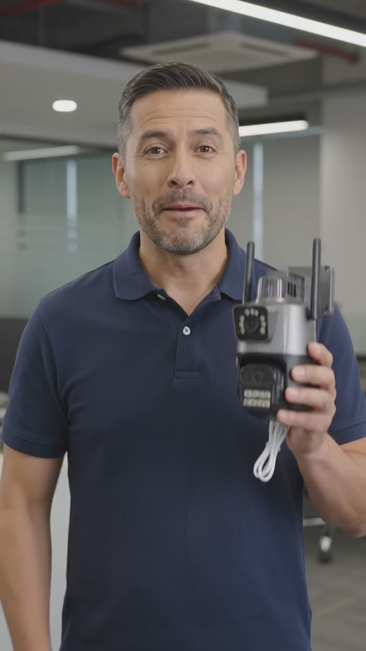 CAMARA 360 SEGURIDAD 2 LENTES