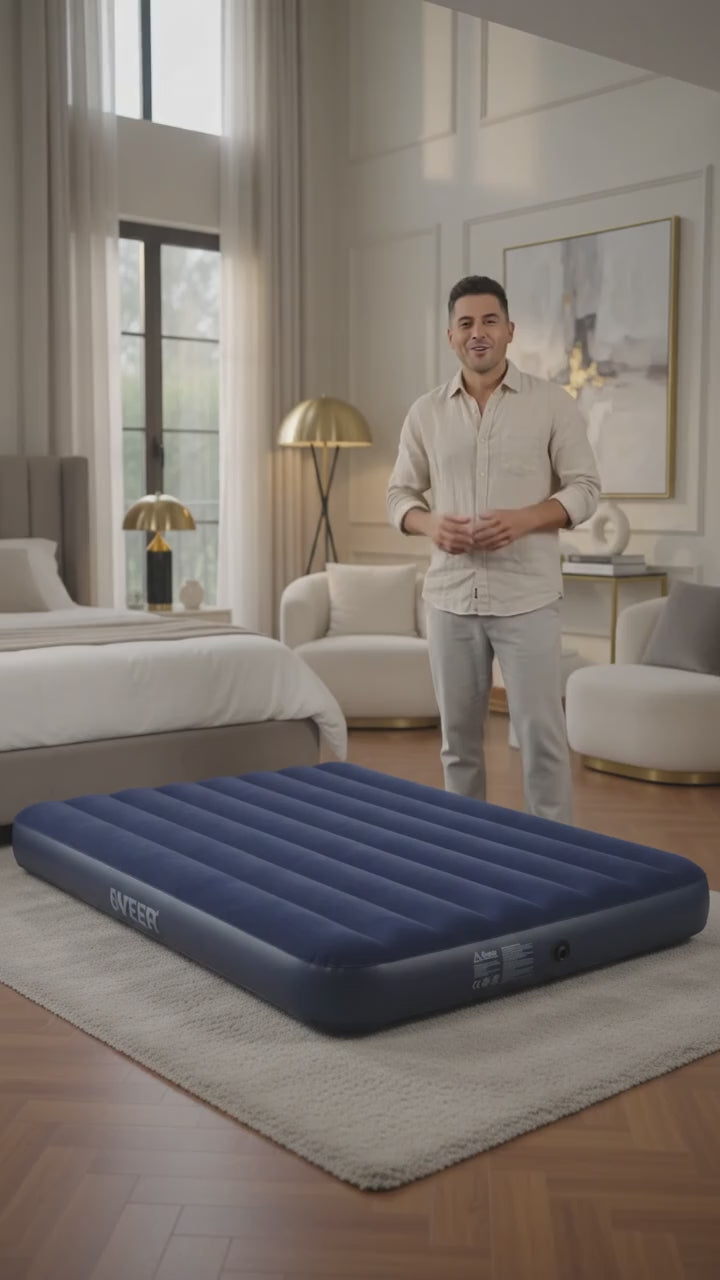 Cama Hinchable Camping Queen