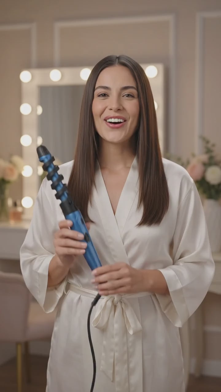 Kit de Belleza Plancha-Rizadora-Peine