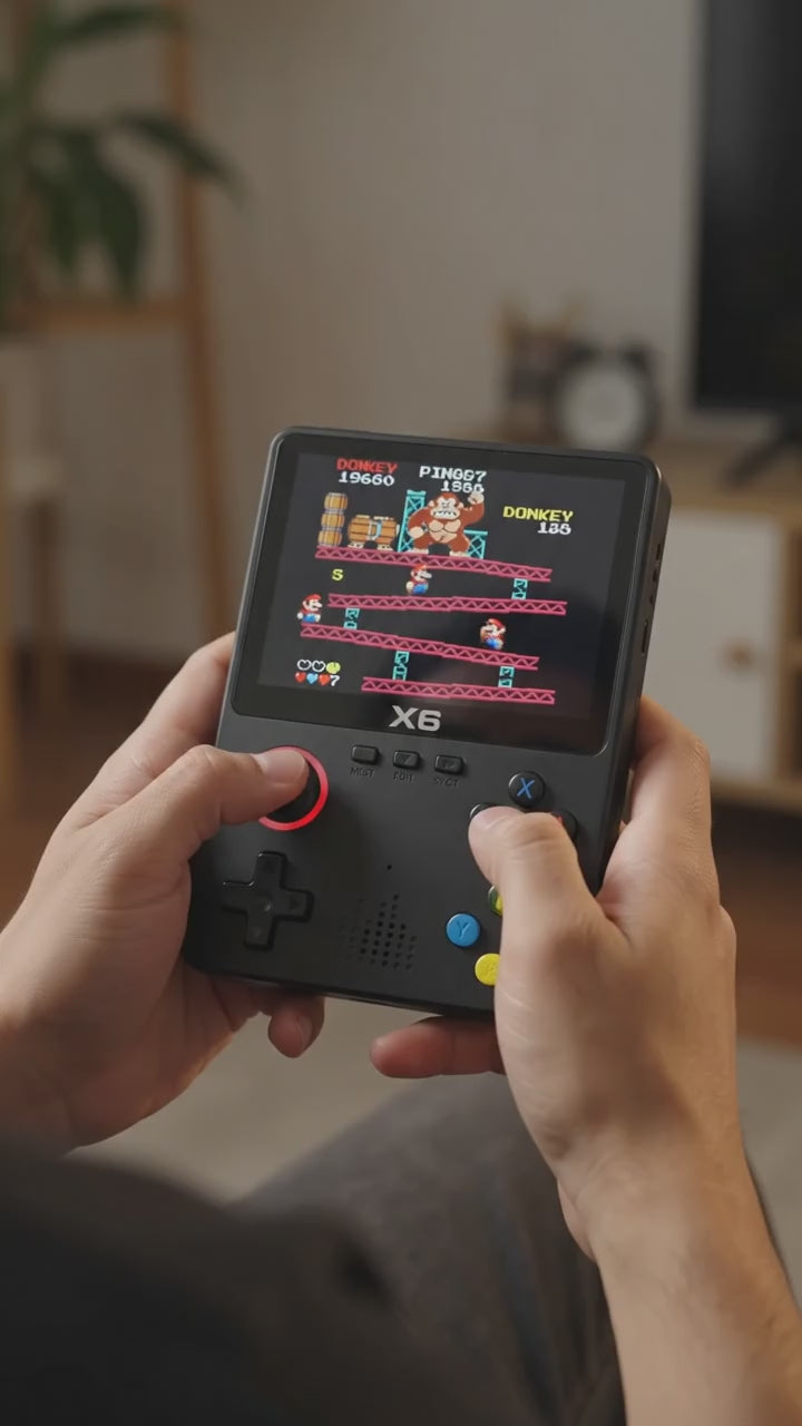 Consola De Juegos Portátil X6 USB