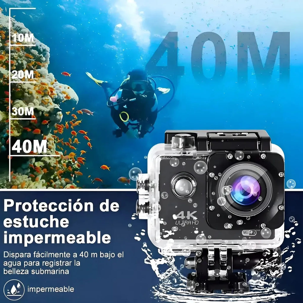 Camara GoP 4K Ultrarresistente