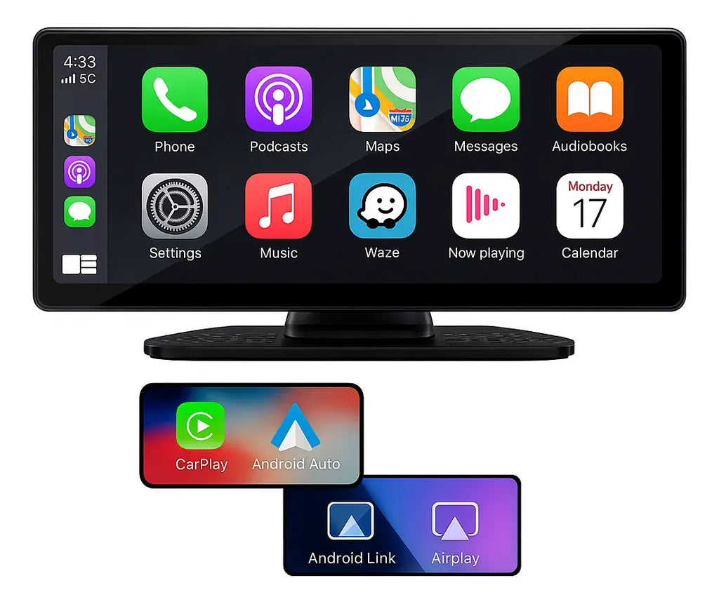 Radio Portatil pantalla 10" carplay
